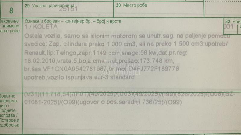 Renault Twingo 183000 ORIGINAL