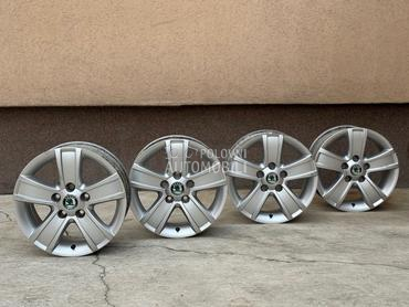 Aluminijumske felne Škoda Octavia 15" 5 x 112