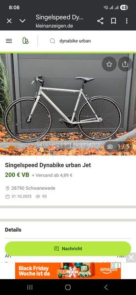 DYNABIKE urban jet