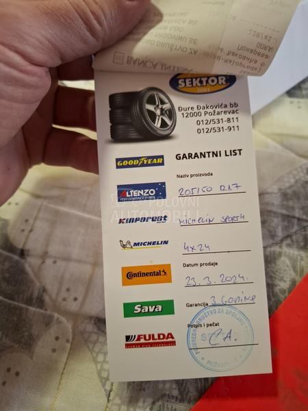 Aluminijumske felne  17" 5 x 114.3