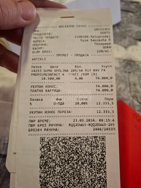 Aluminijumske felne  17" 5 x 114.3