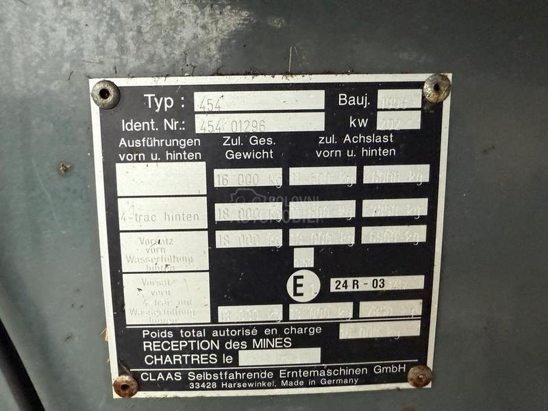 Claas Lexion 450