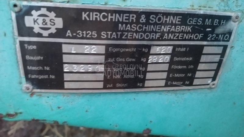 Kirchner Triumph 2200Kg