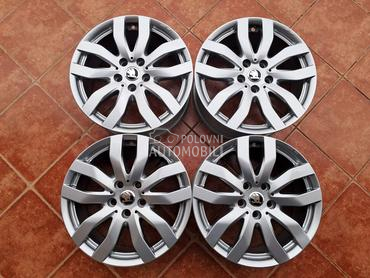 Aluminijumske felne Skoda kao nove 17" 5 x 112