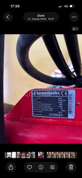 Agromehanika AGS 1000 EN