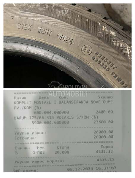 Barum 175/65 R14 Zimska