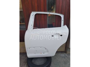 Zadnja leva vrata bela za Citroen C3 od 2016. do 2020. god.