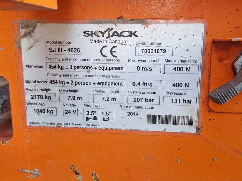 SkyJack SJ 4626