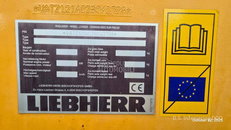 Liebherr L550 XPower