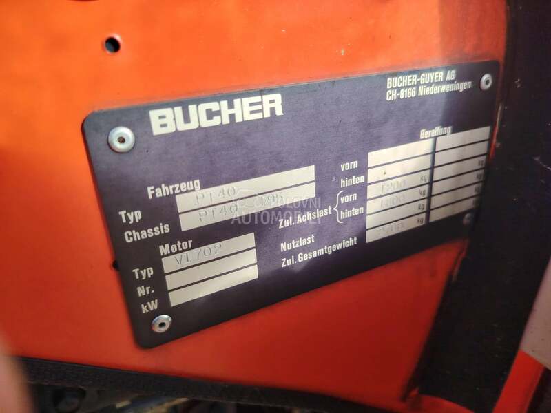 IMT polytrak 40 Buher