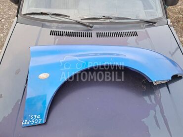 Hauba i krilo za Peugeot 206