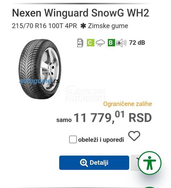 Nexen 215/70 R16 Zimska