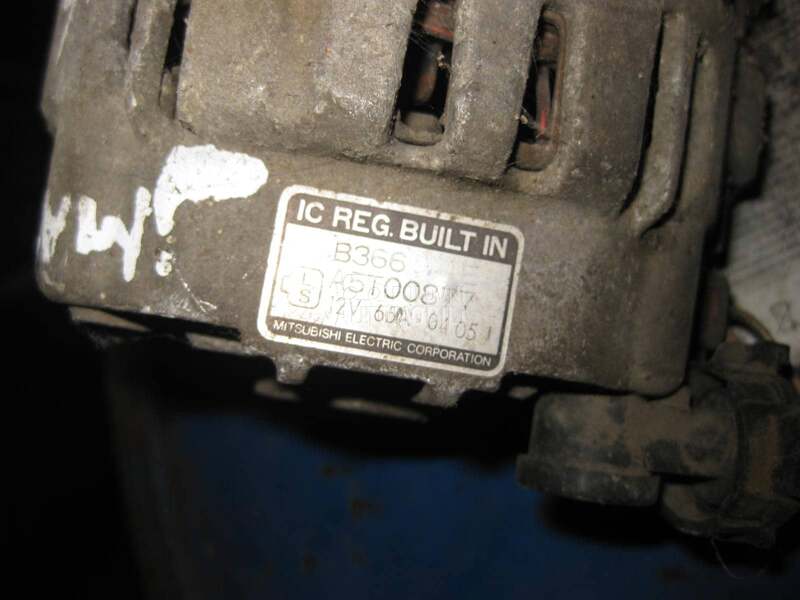 Alternator 1.6 b.16 ventila