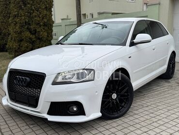 Audi A3 RS3 LOOK KOŽA LED