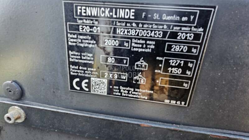 Linde E20 387