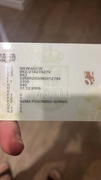 Niewiadow 2700kg dup.os.