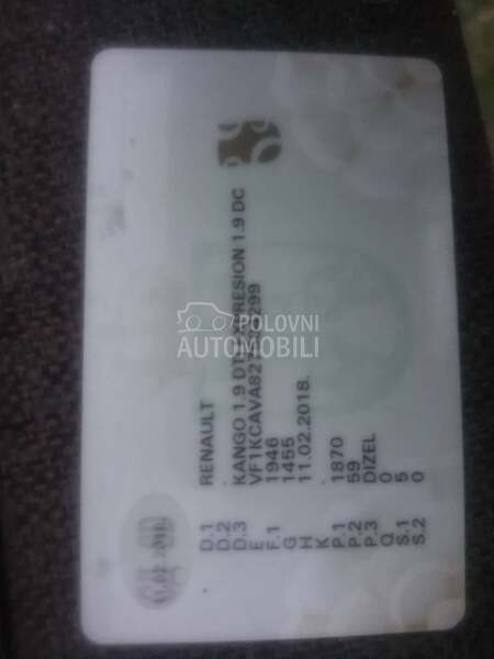 Renault Kangoo 1.9dci 4x4
