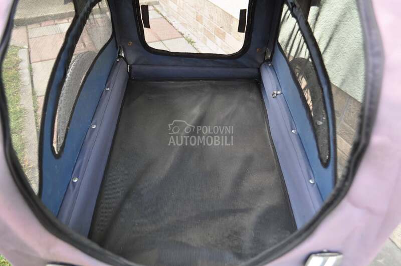 Prikolica - riksa za bicikl za pse - psa