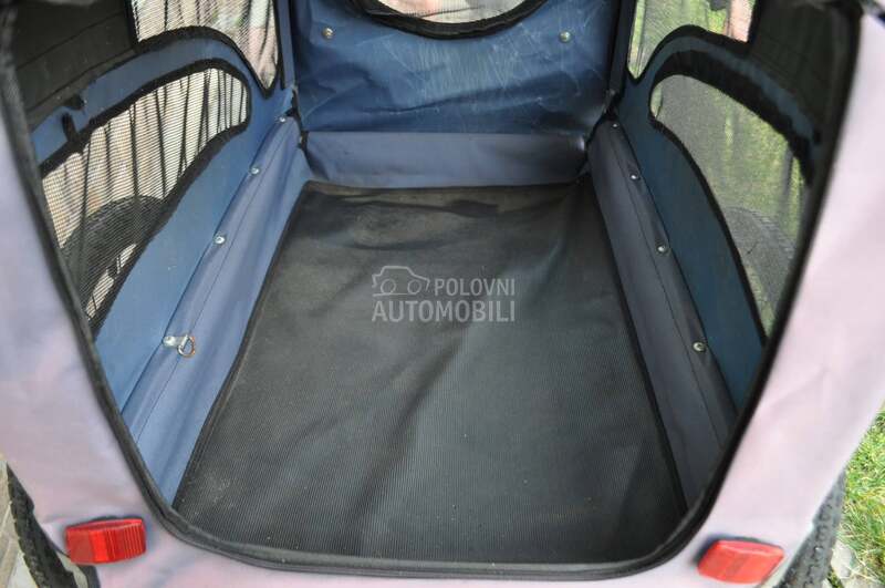 Prikolica - riksa za bicikl za pse - psa