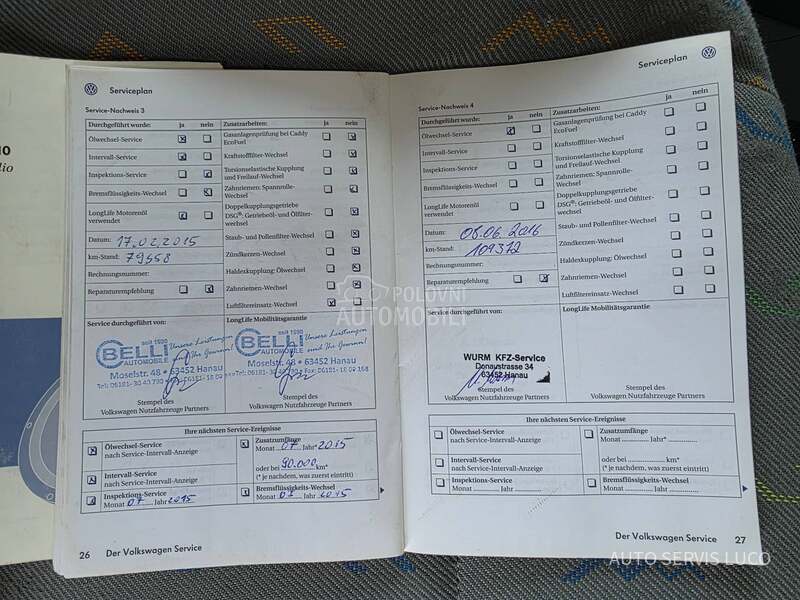 Volkswagen Caddy Maxi 1.9 TDI/V.SERVIS