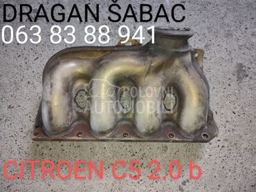 izduvna grana za Citroen Berlingo, C1, C2 ... od 1996. do 2012. god.