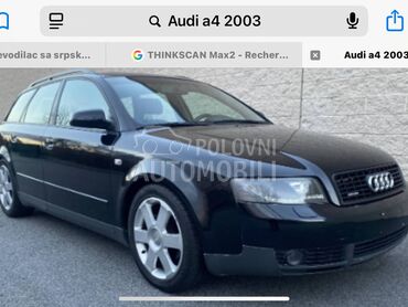 Roletna za Audi A4 od 2001. do 2005. god.