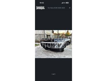 Far za Volvo XC40 od 2020. do 2025. god.