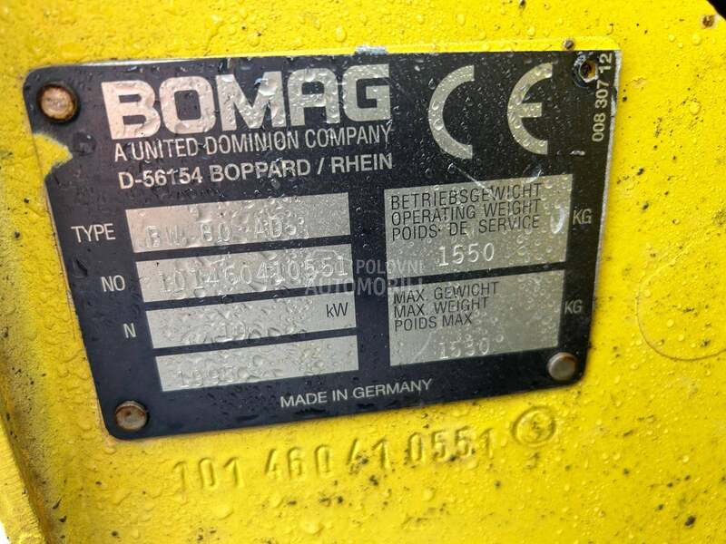 BOMAG BW 80