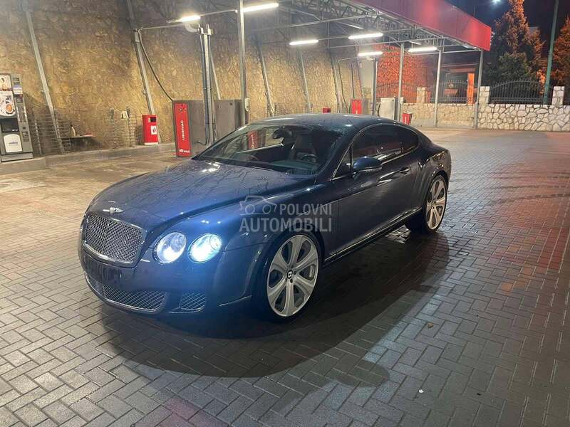 Bentley Continental sped rastailing