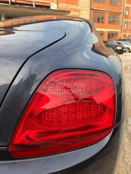 Bentley Continental sped rastailing