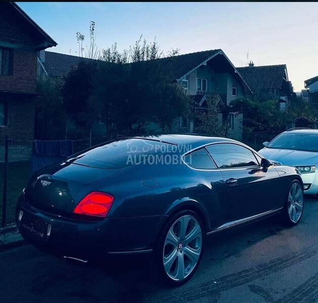Bentley Continental sped rastailing