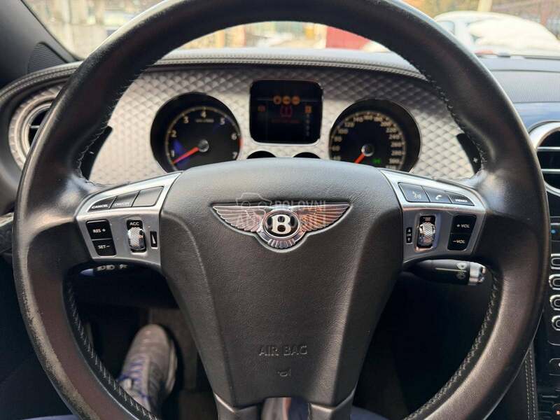 Bentley Continental sped rastailing