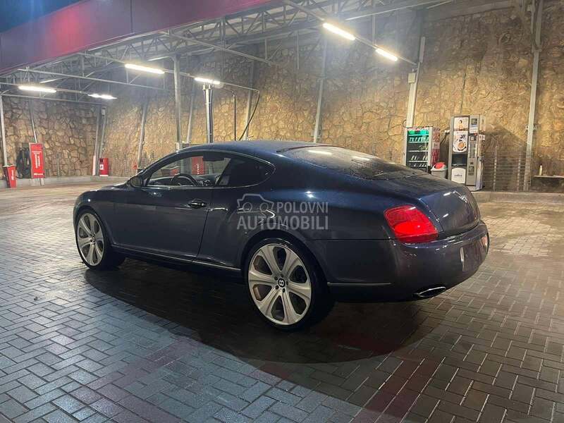Bentley Continental sped rastailing