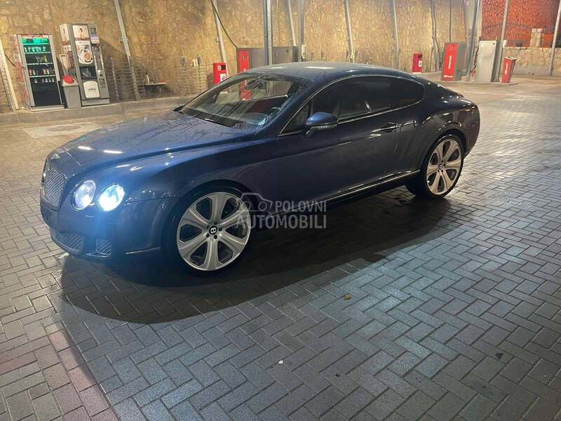 Bentley Continental sped rastailing