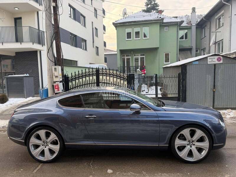 Bentley Continental sped rastailing