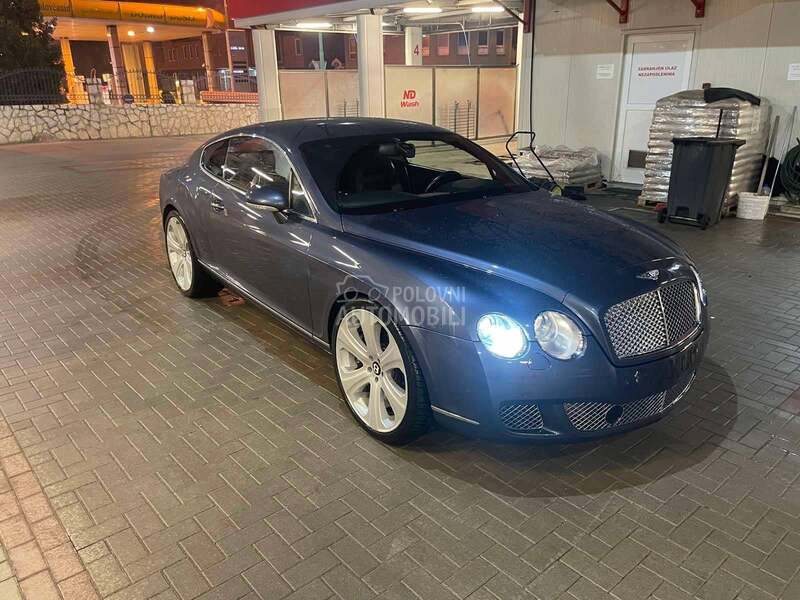 Bentley Continental sped rastailing