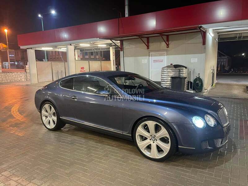 Bentley Continental sped rastailing