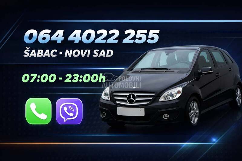 Delovi za Mercedes Benz B Klasa