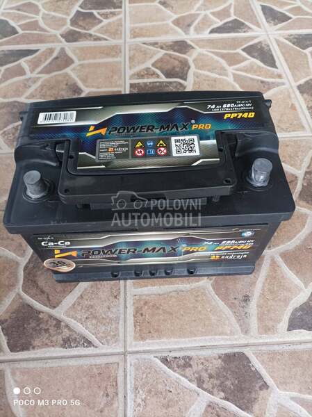 Akumulator Power max - pro 74A