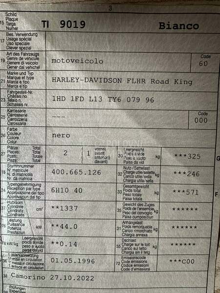 Harley Davidson ROAD KING