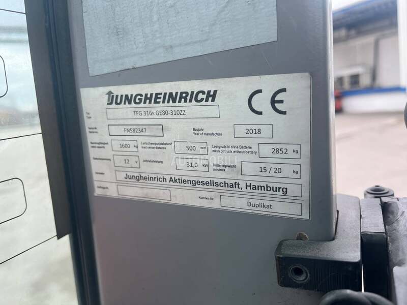 Jungheinrich TFG 316S