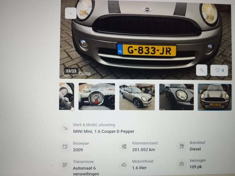 MINI Cooper S 1.6HDI A.U.T.O.M.A.T