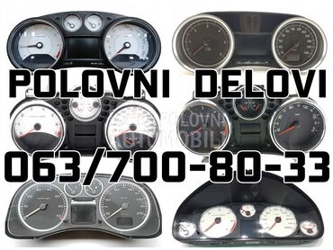 Kilometar sat - brzinomer za Peugeot 206