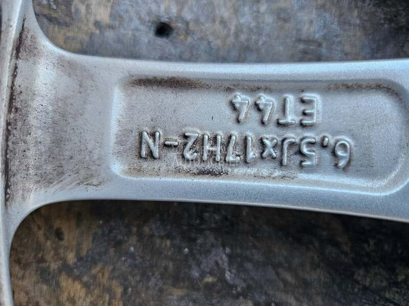 Aluminijumske felne ORGINAL 17" 5 x 112