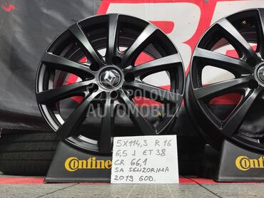 Aluminijumske felne  16" 5 x 114.3