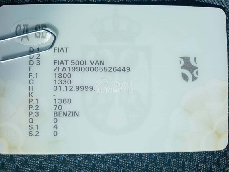Fiat 500L Cross N1.
