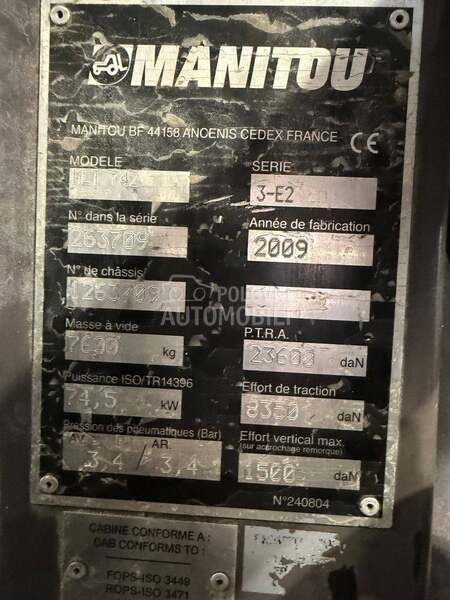 Manitou MLT 742