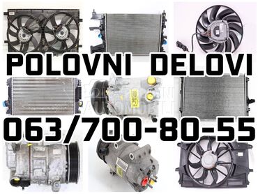 Duvaljke i delovi ventilacije za Opel Corsa D