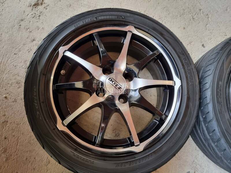 Aluminijumske felne DOTZ 15" 4 x 100