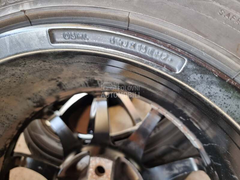 Aluminijumske felne DOTZ 15" 4 x 100